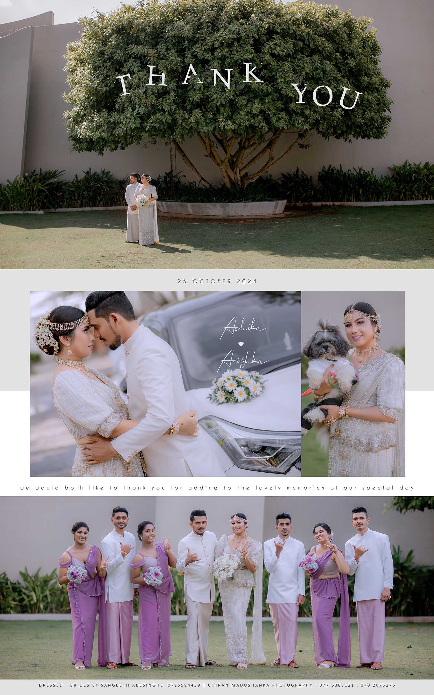 Wedding Thank You Cards